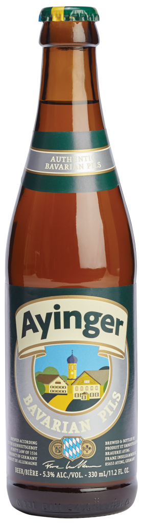 Ayinger pilsner.